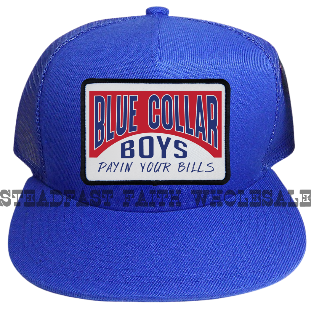 Blue Collar Boys Patch Cap