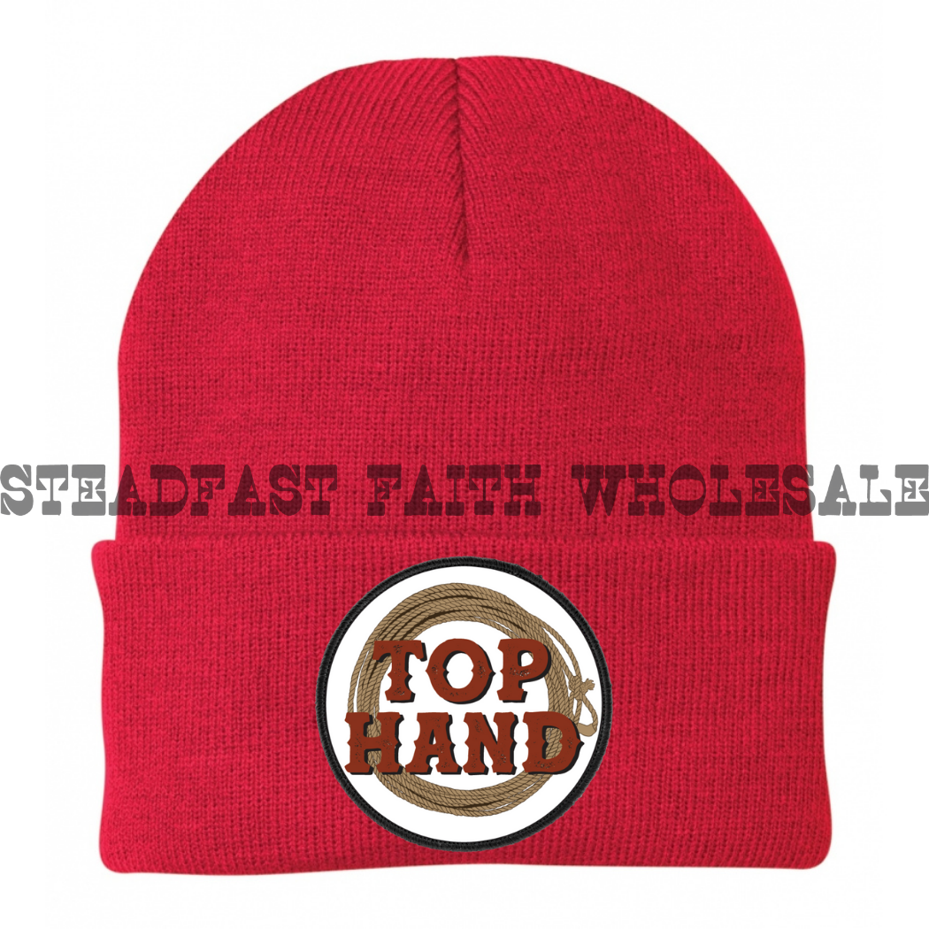 Top Hand Patch Beanie