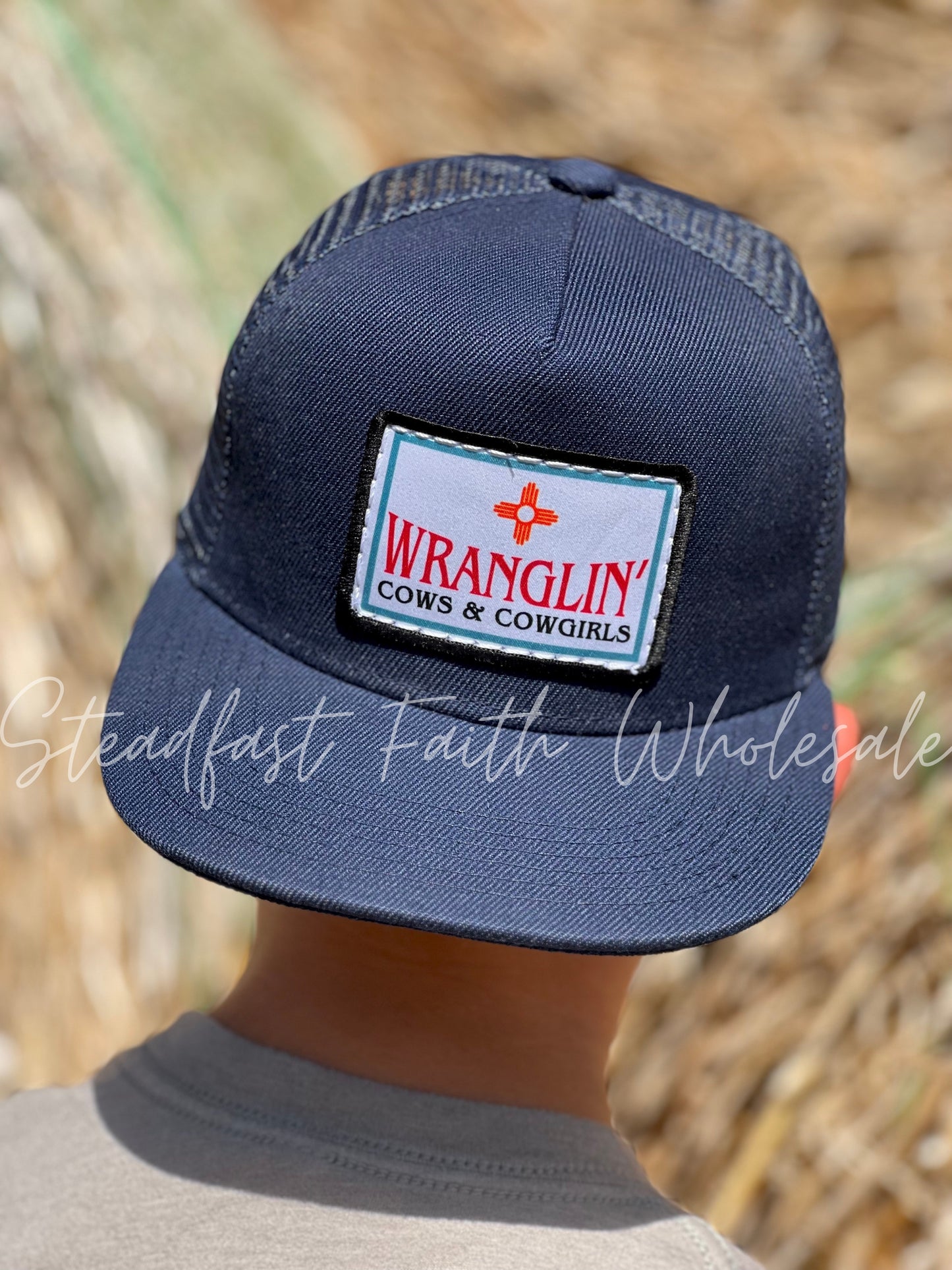 Wranglin' Cows & Cowgirls Patch Cap