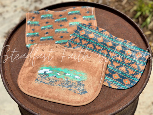 Ranchin' Bib Set