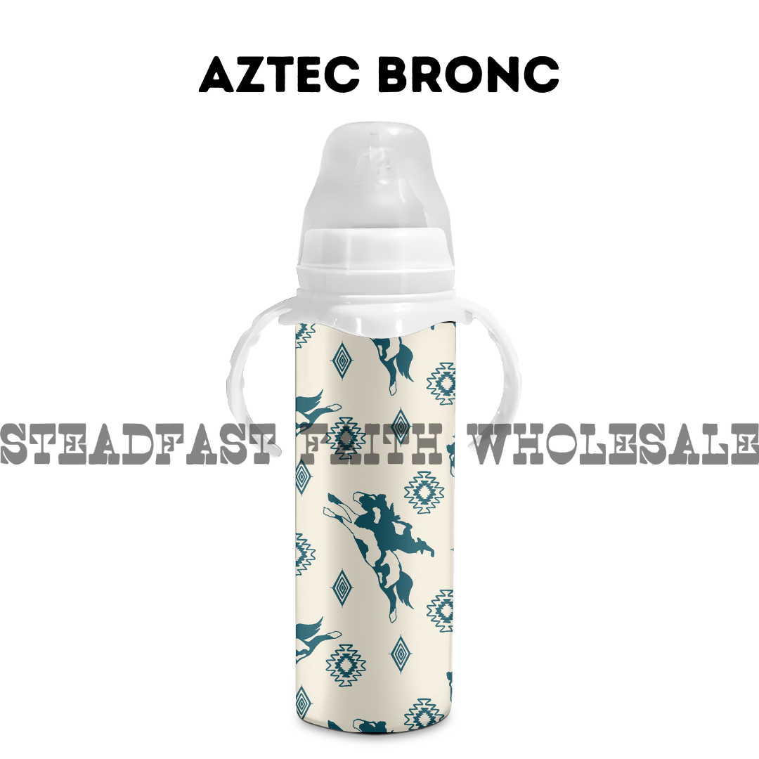 8 oz Stainless Steel Baby Bottle