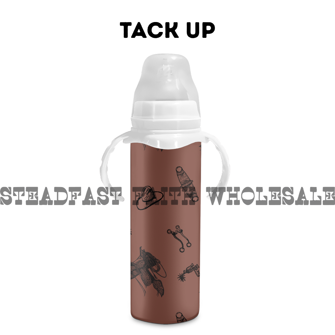 8 oz Stainless Steel Baby Bottle