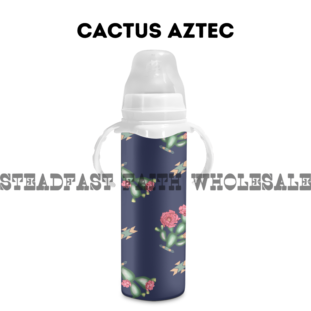 8 oz Stainless Steel Baby Bottle