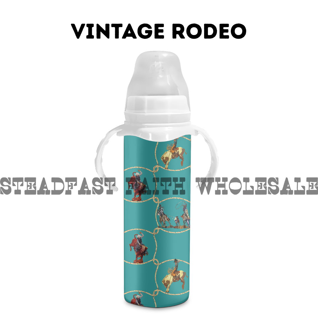 8 oz Stainless Steel Baby Bottle