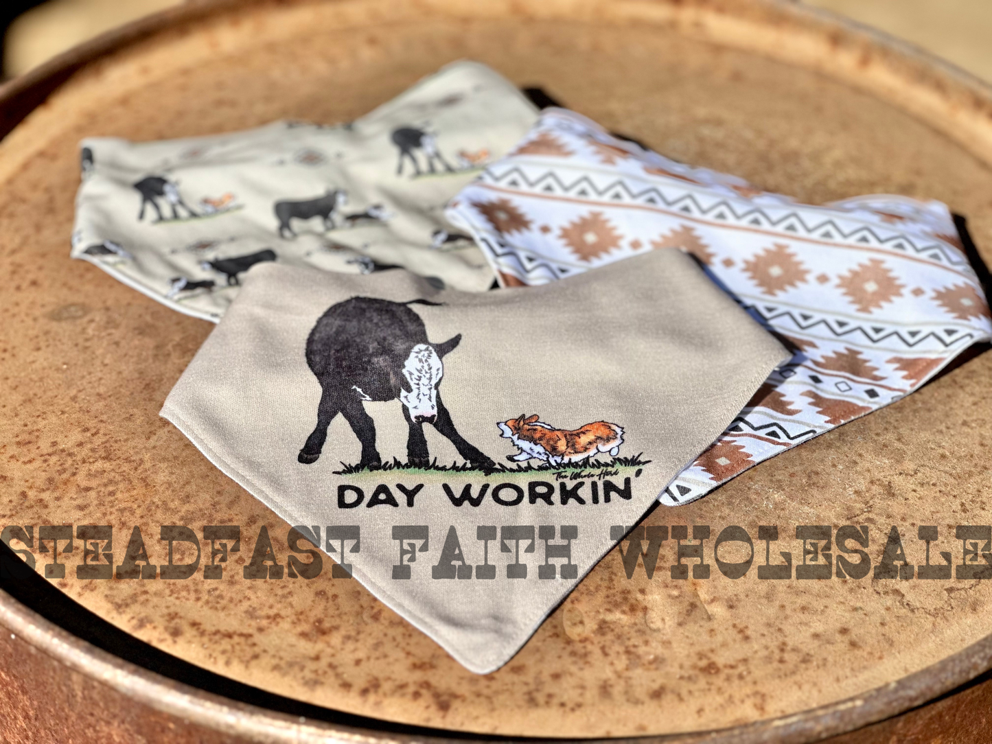 Day Workin' Drool Bib Set