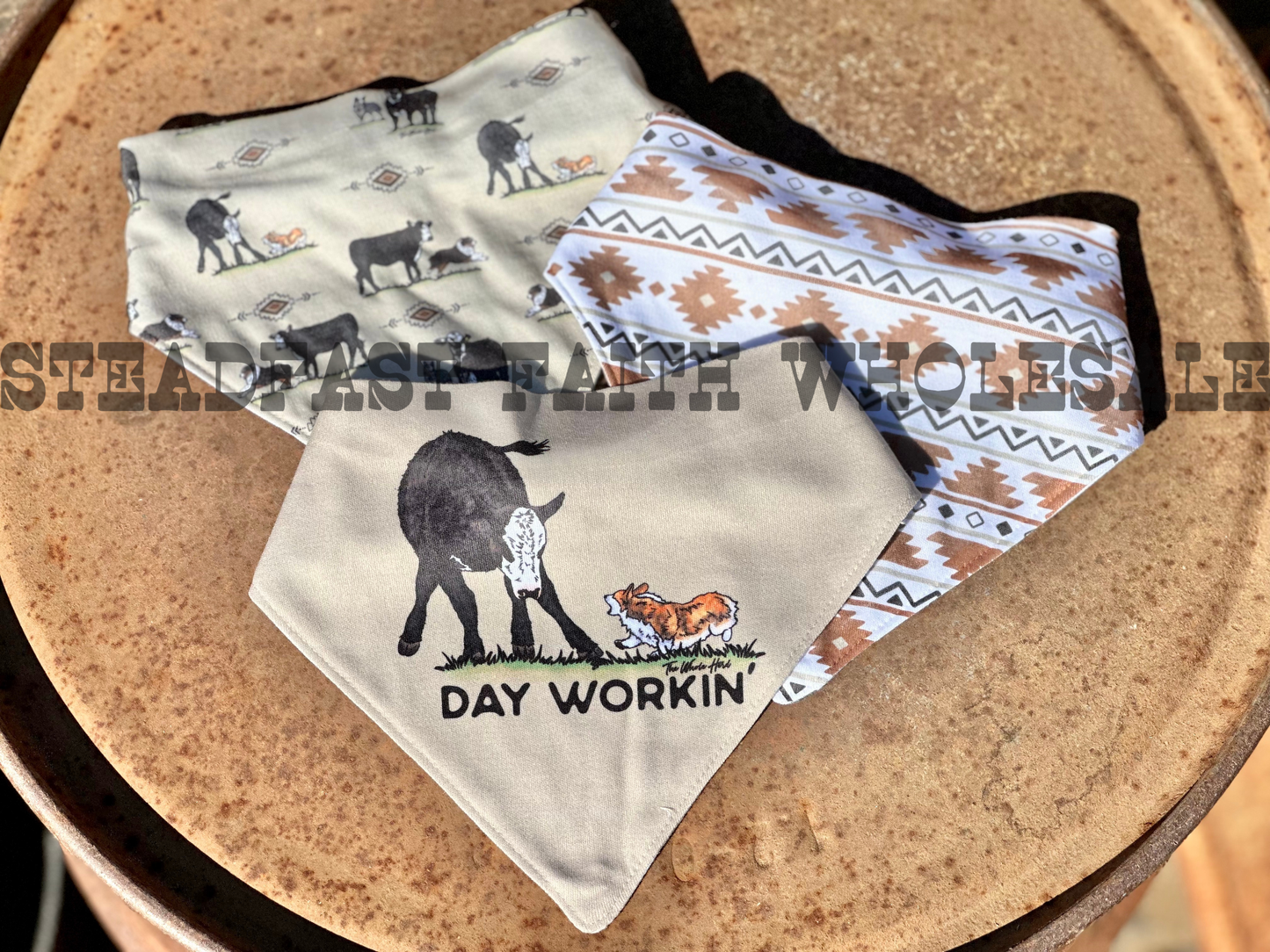 Day Workin' Drool Bib Set