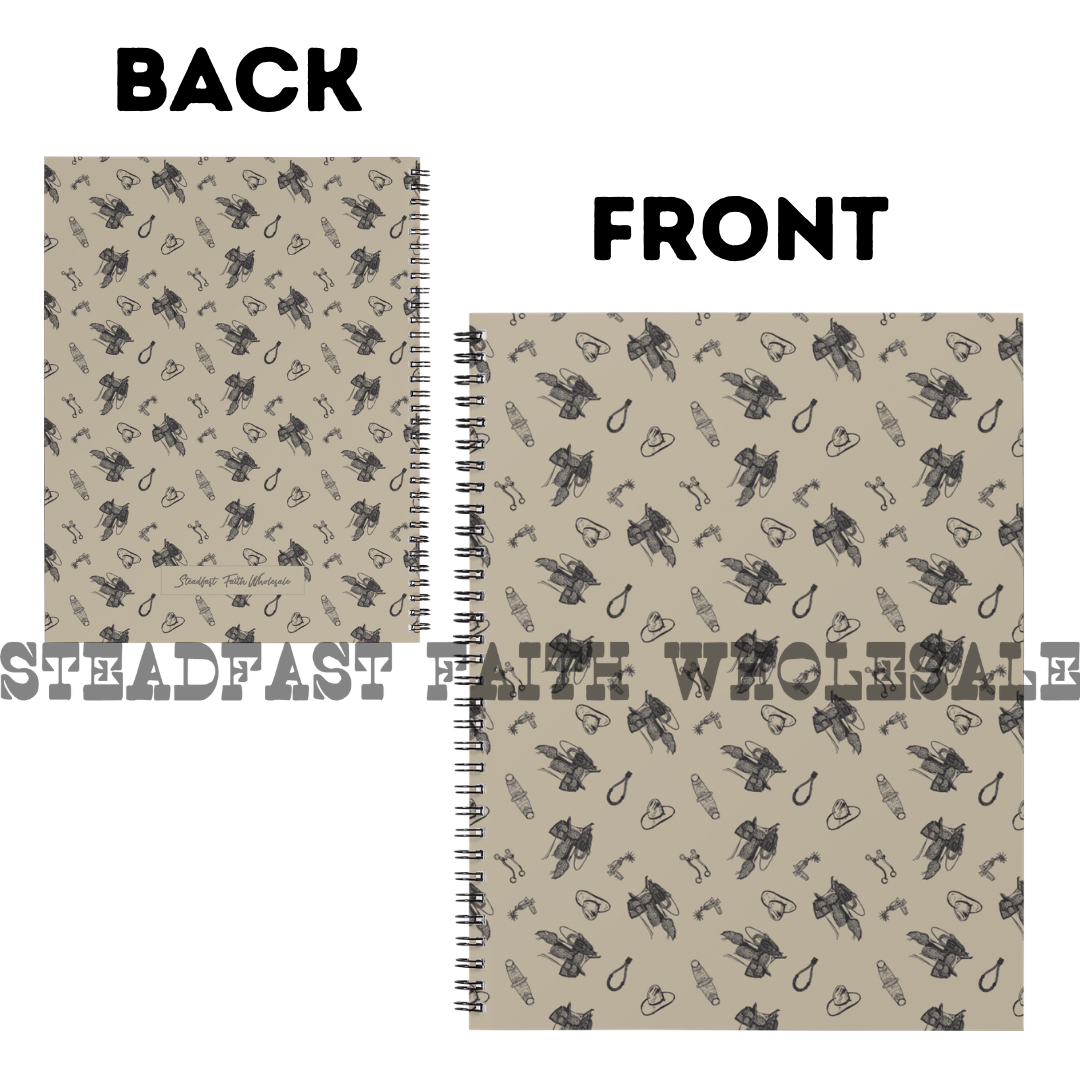Western Graphic Spiral Notebooks