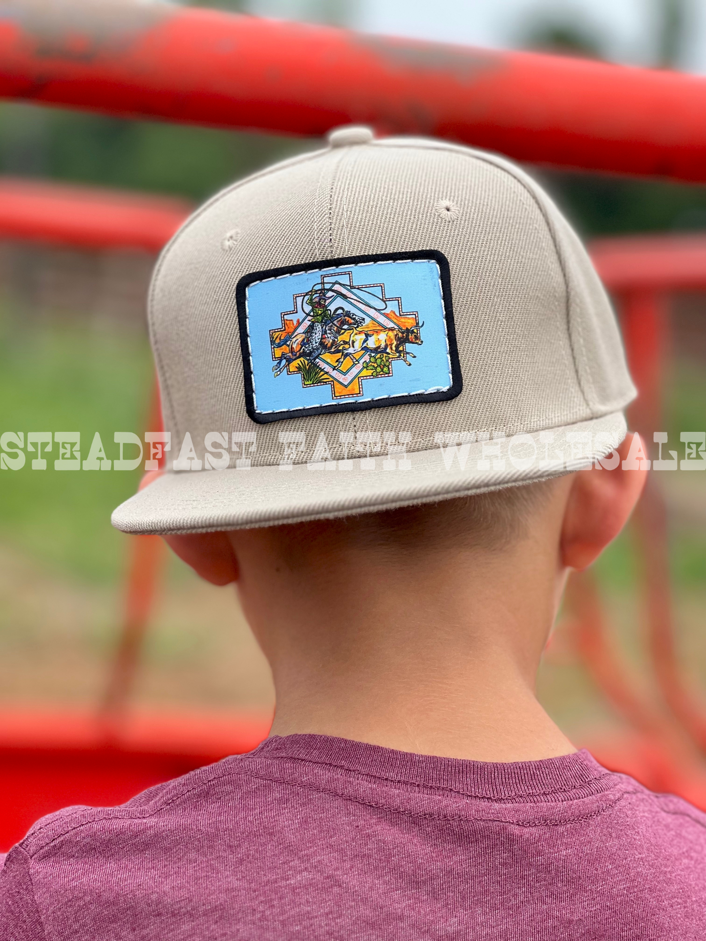 Prickly Pear Cowboy Patch Cap