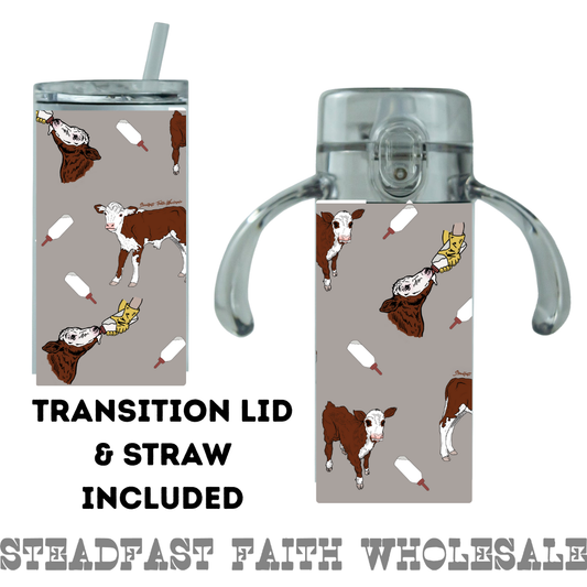 12 oz Stainless Steel Sippy Tumblers