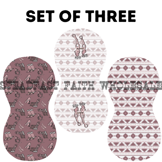 Little Bitty Burp Rag Set