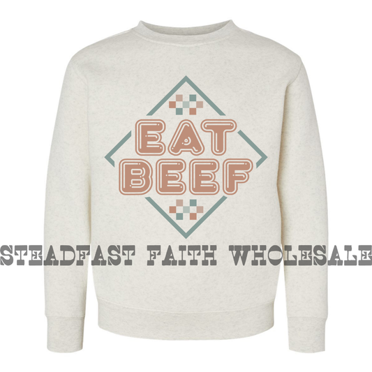 Retro Eat Beef