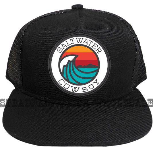 Saltwater Cowboy Patch Cap
