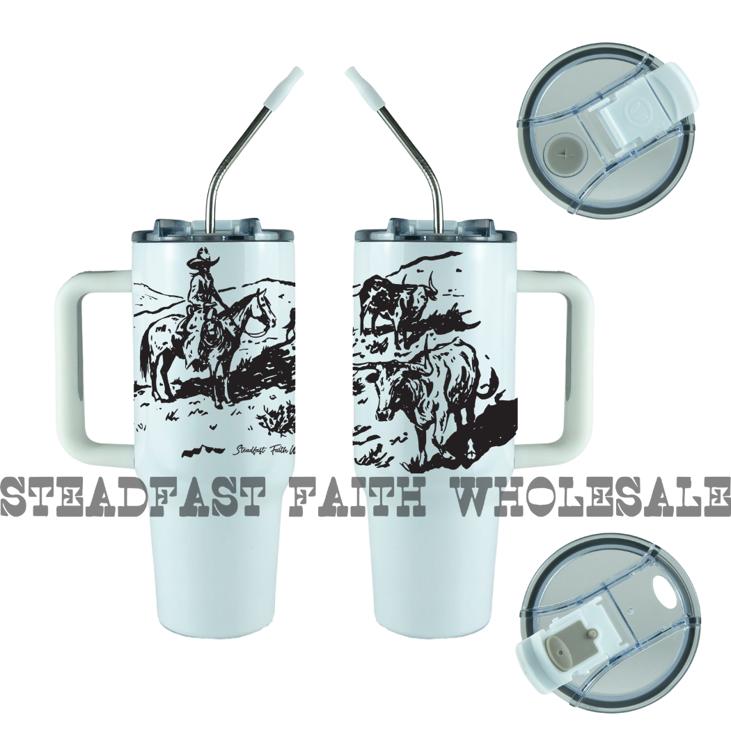 40 oz Mega Tumbler - Western Ways