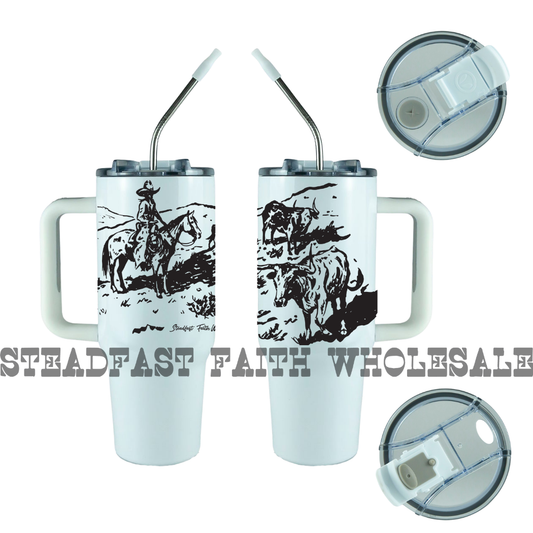 40 oz Mega Tumbler - Western Ways