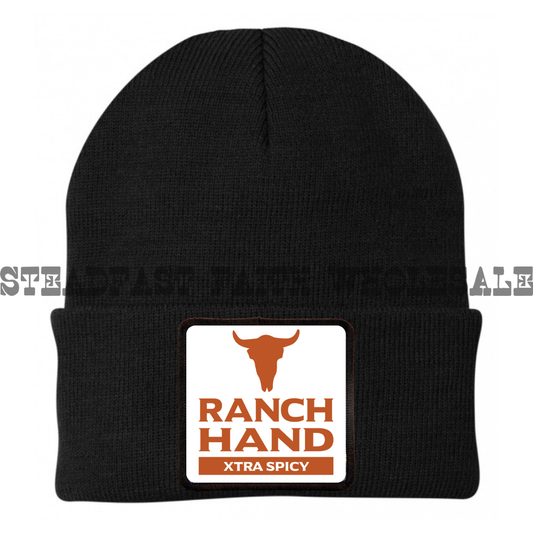 Xtra Spicy Ranch Hand Patch Beanie