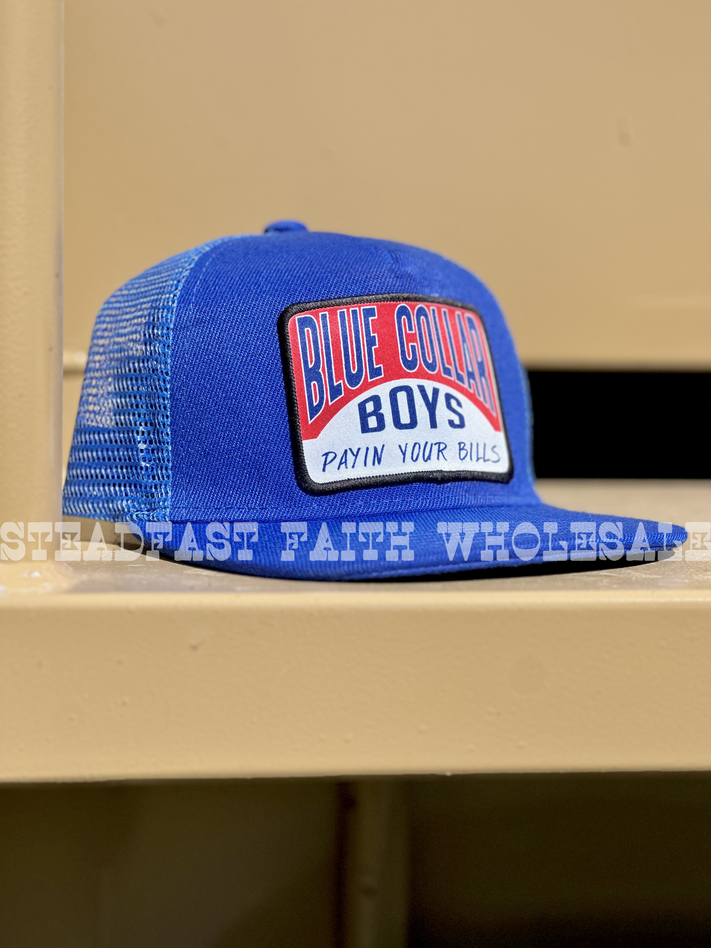 Blue Collar Boys Patch Cap