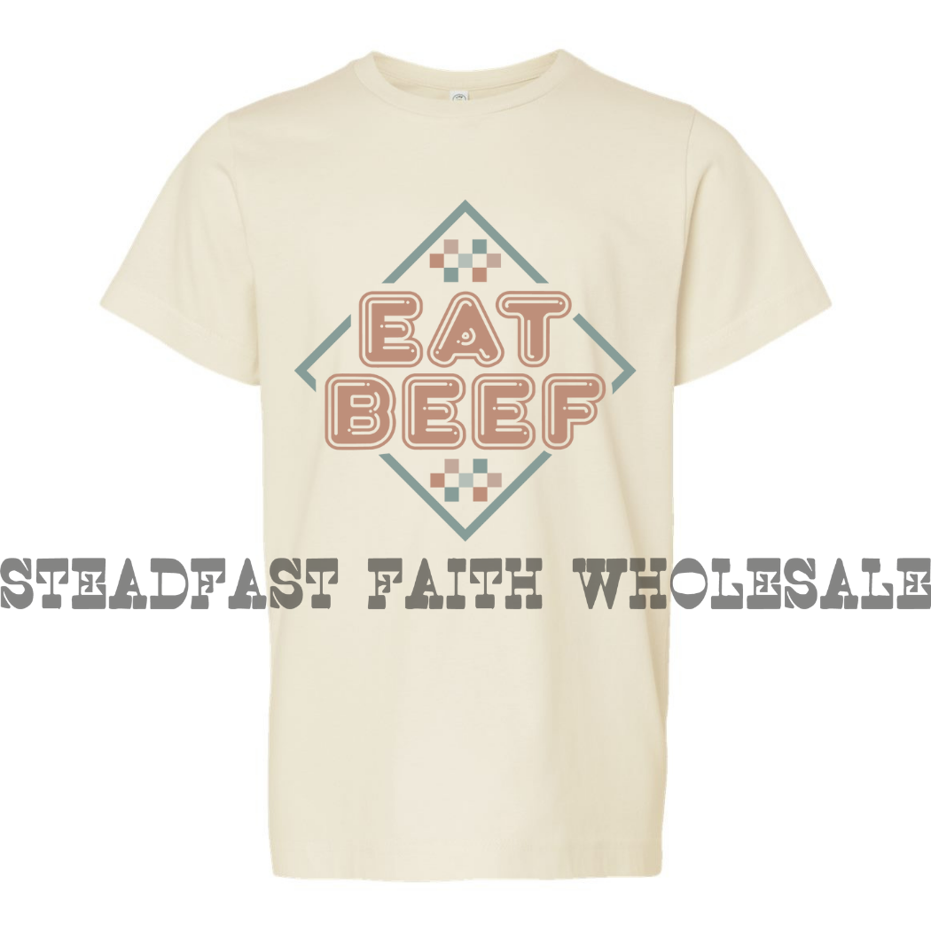Retro Eat Beef