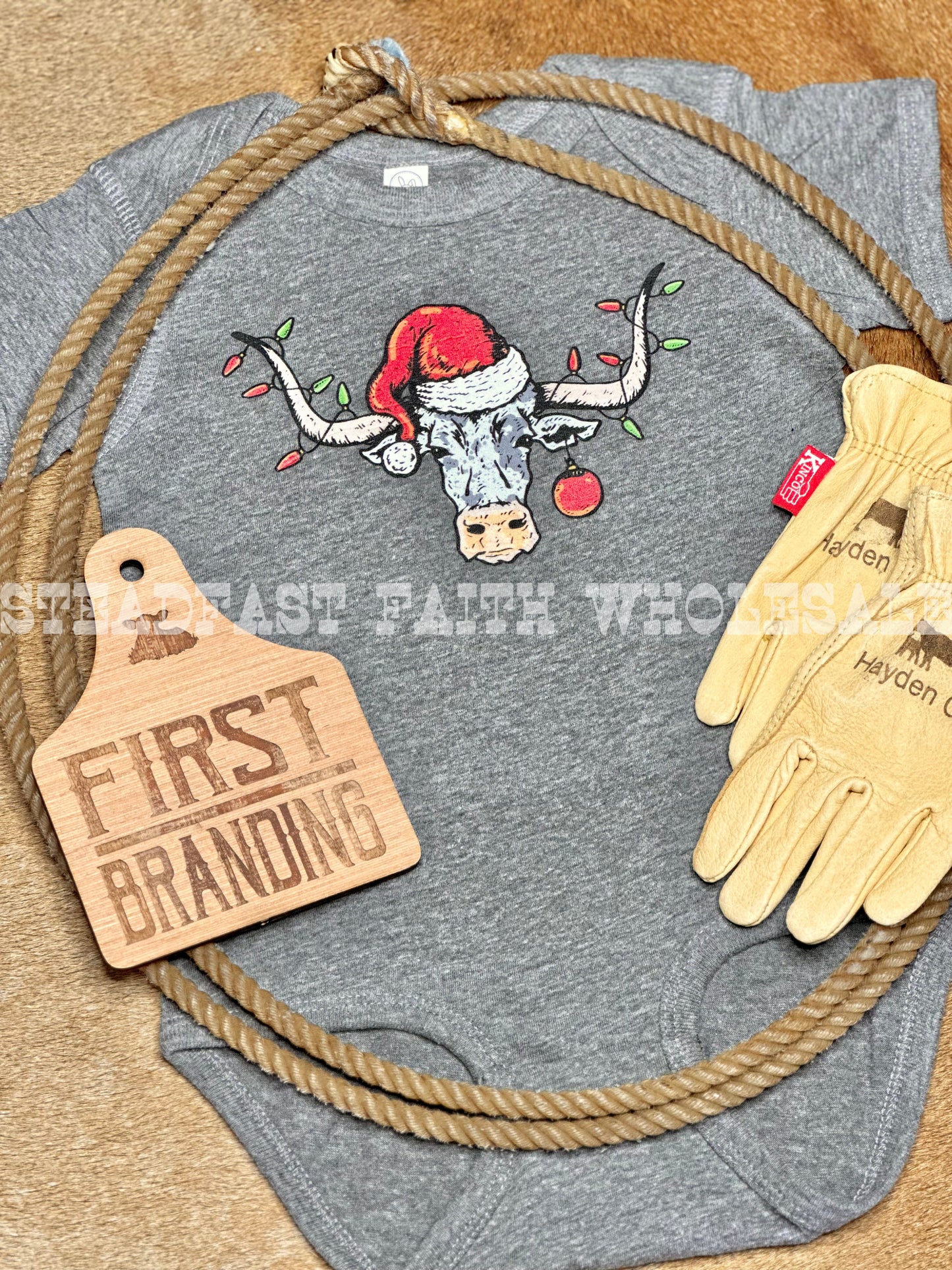 Longhorn Santa