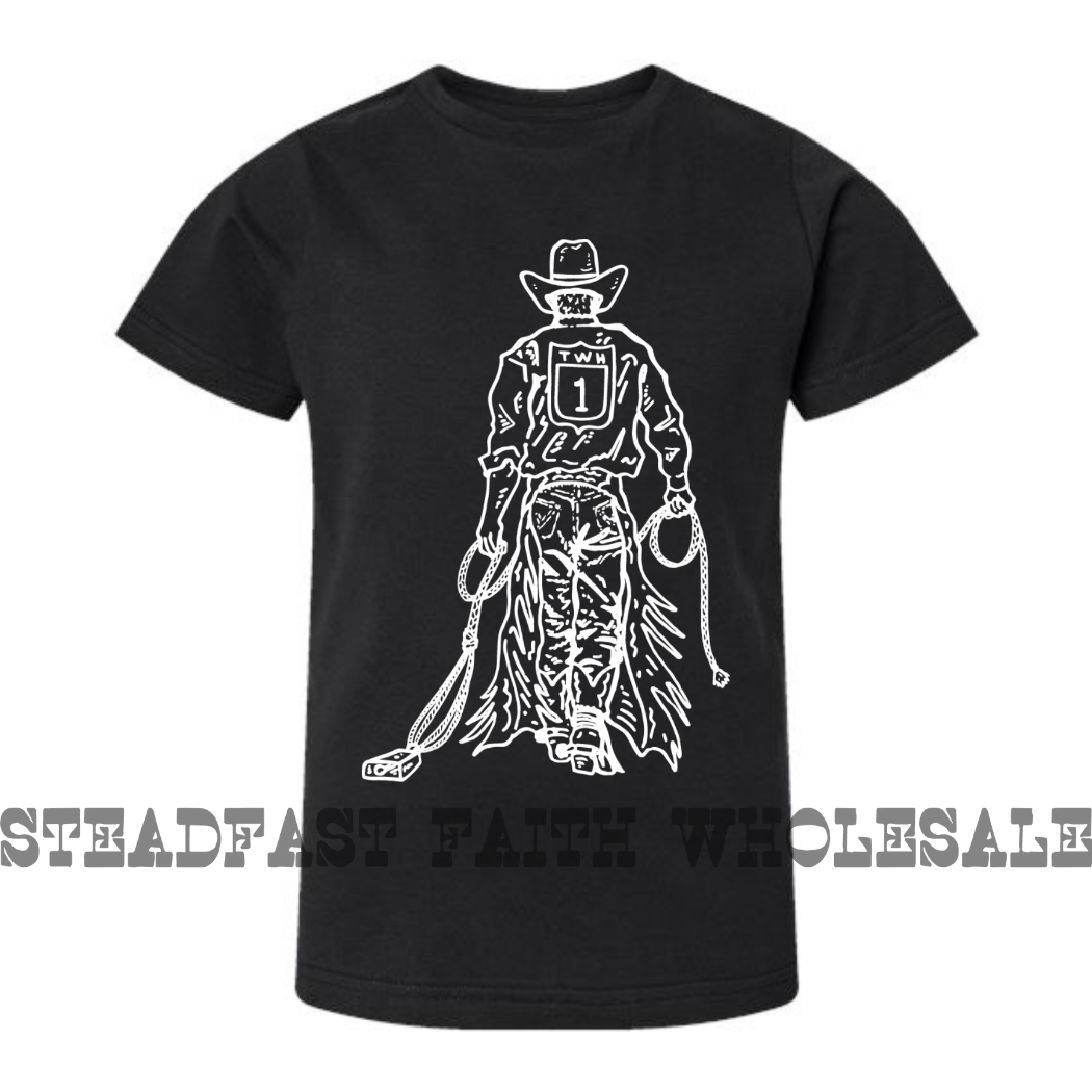 Silhouette Bull Rider