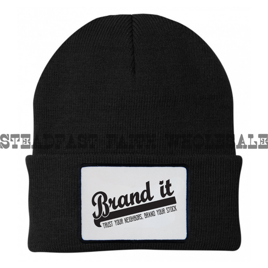Brand It Patch Beanie