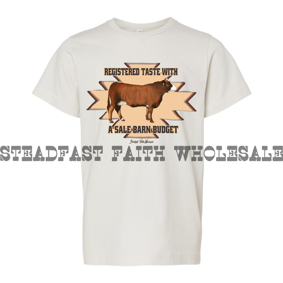 Registered Taste With A Sale Barn Budget