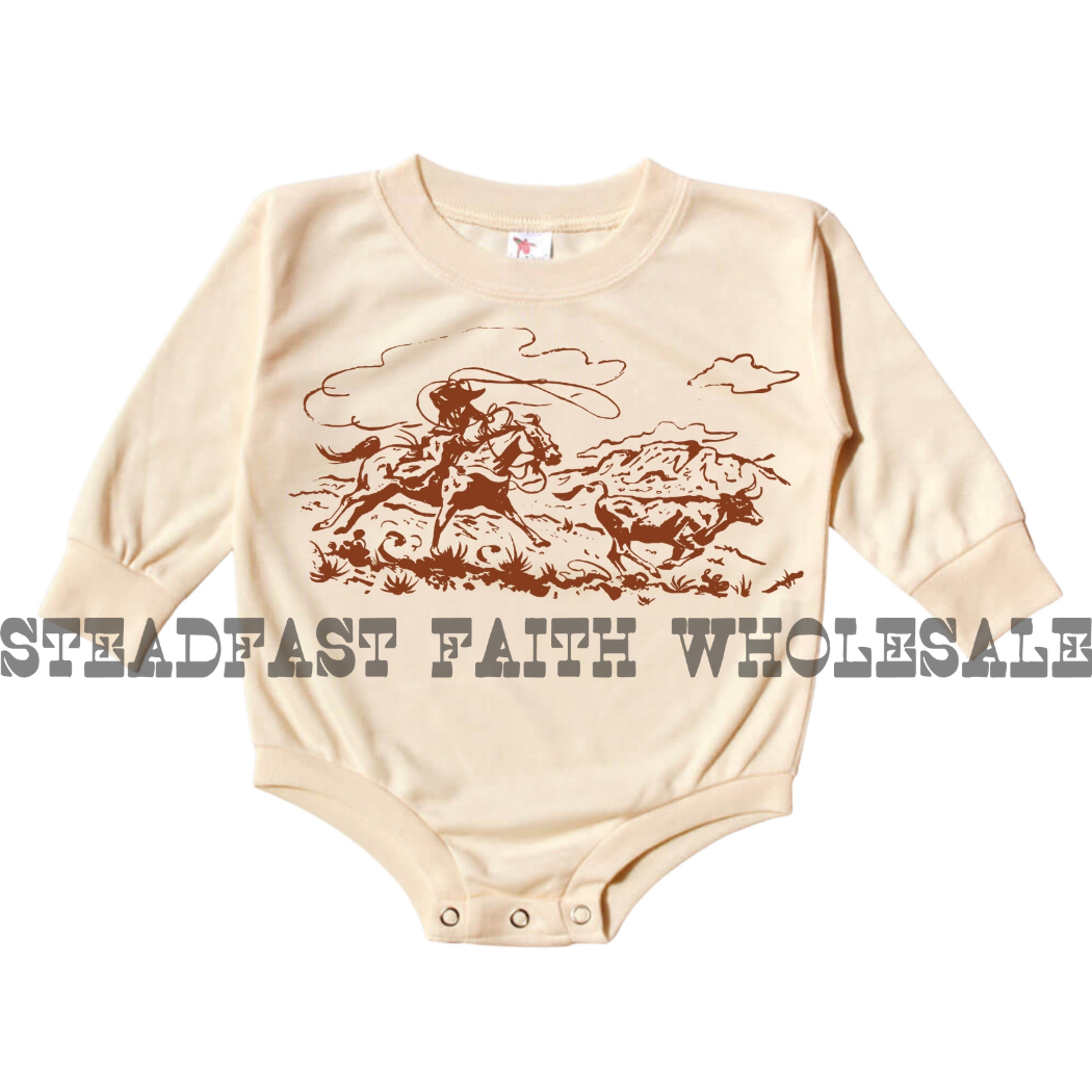 Cowpuncher Bubble Romper