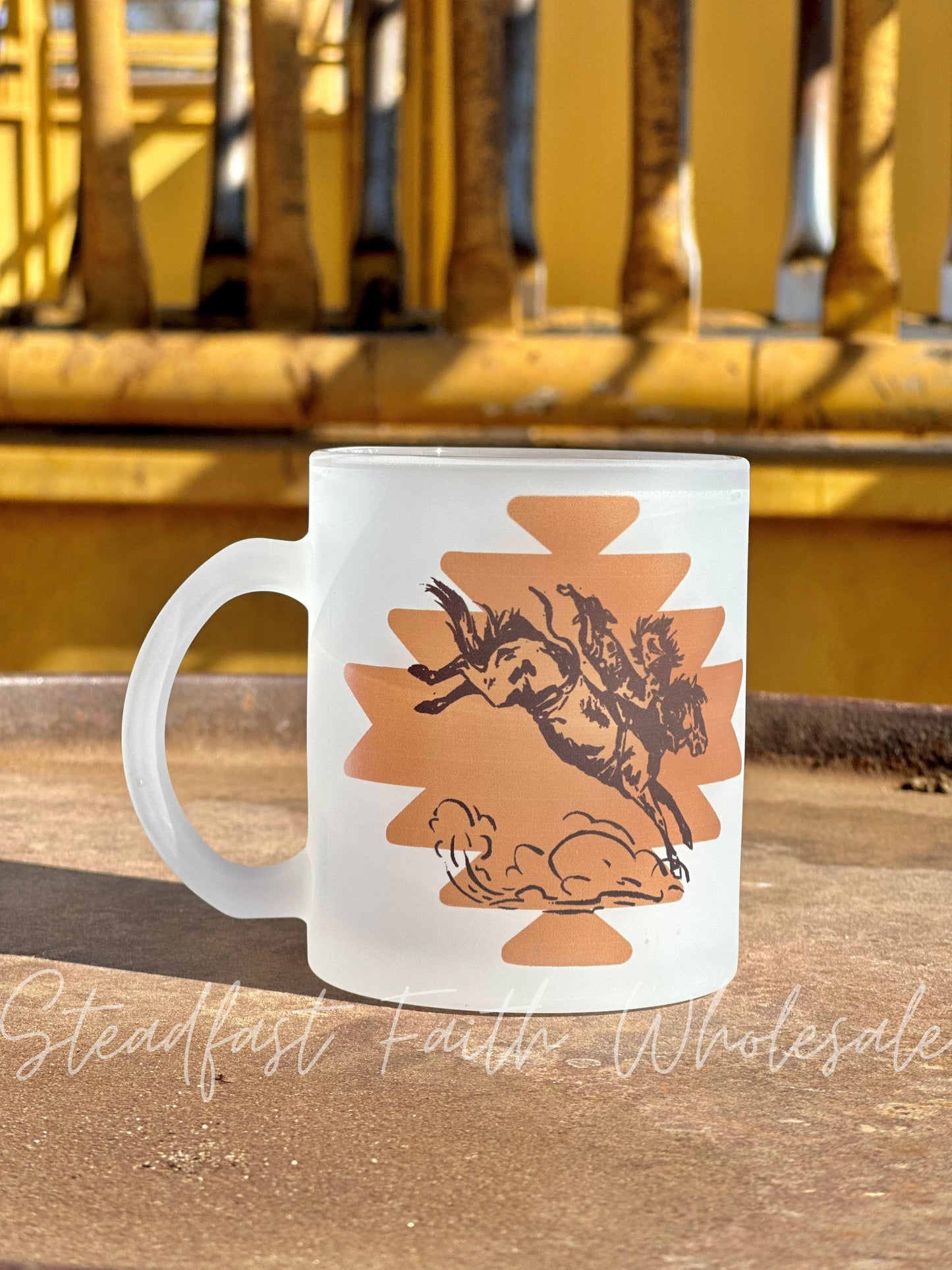Bronc Frosted Mug