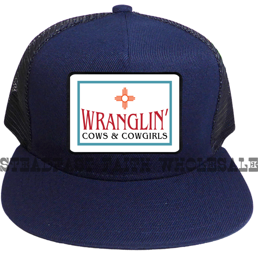 Wranglin' Cows & Cowgirls Patch Cap