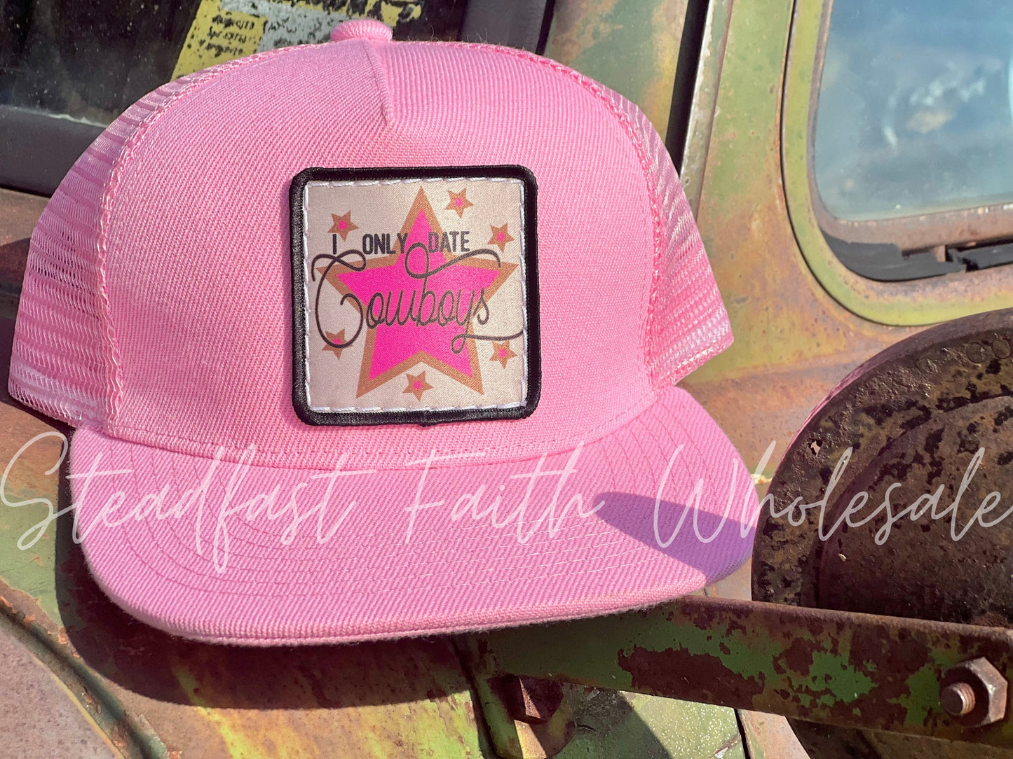 I Only Date Cowboys Patch Cap