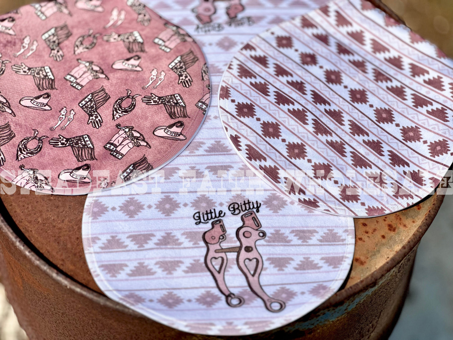 Little Bitty Burp Rag Set