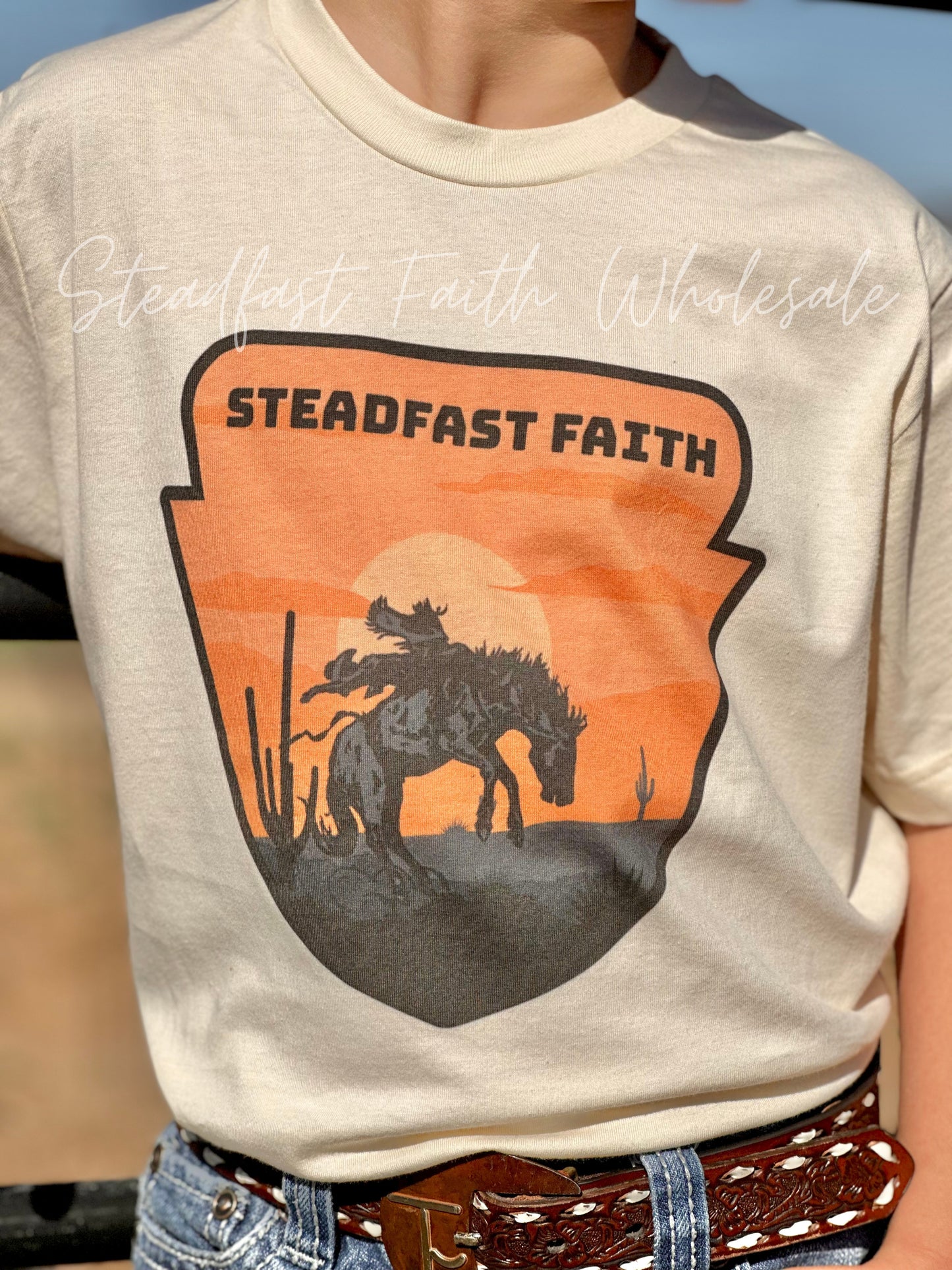 Steadfast Faith Bronc Rider