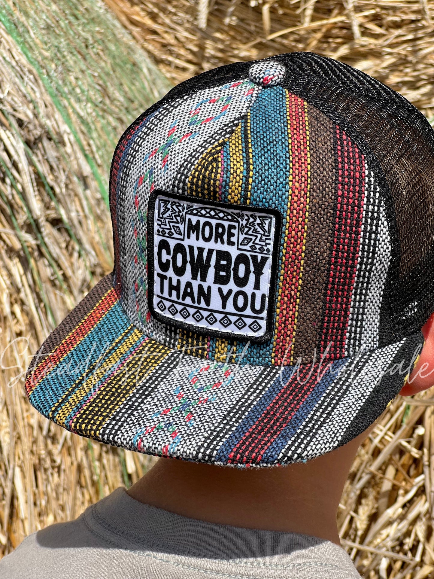 More Cowboy Than You Patch Cap