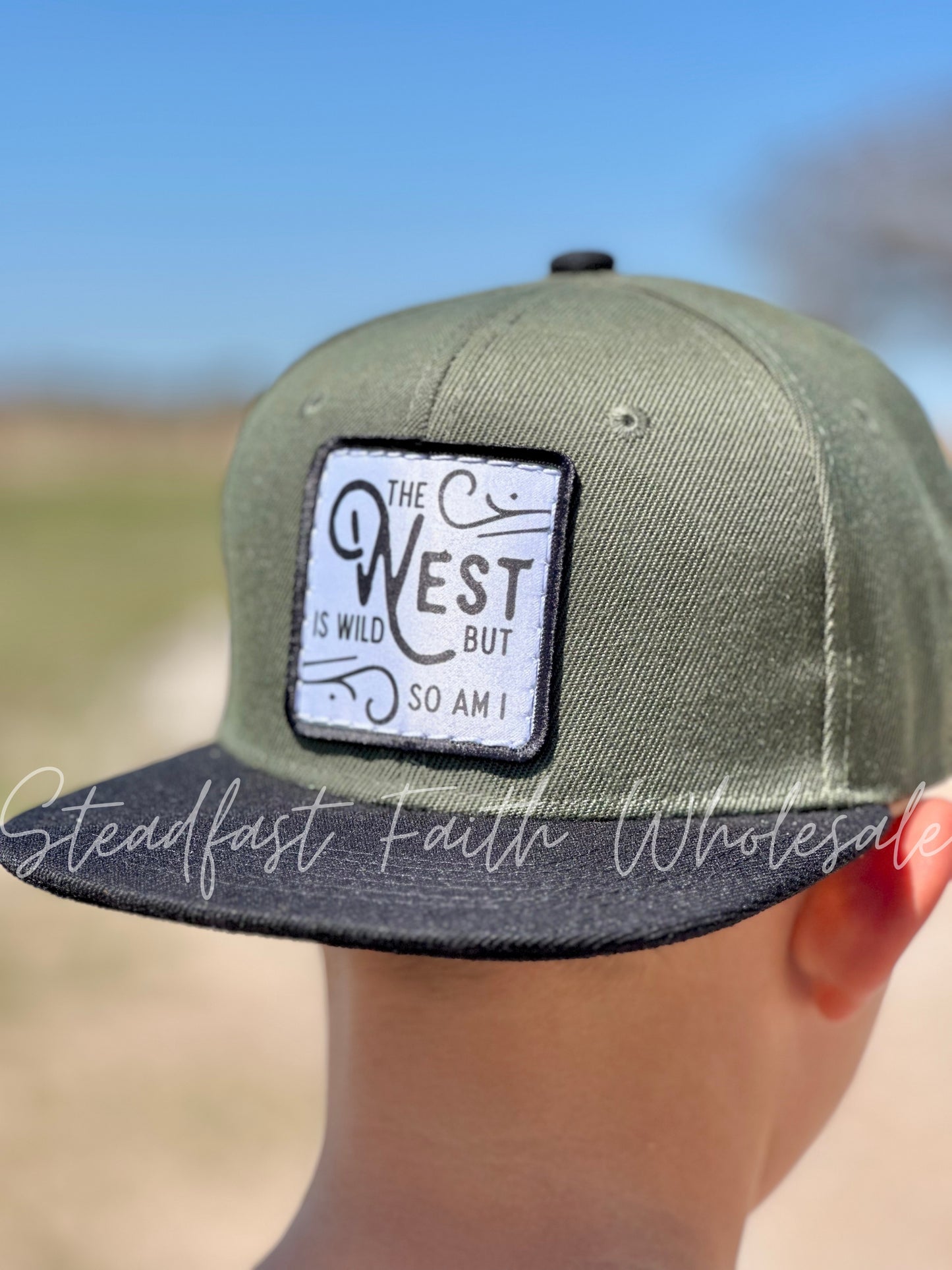 The West Is Wild Patch Cap