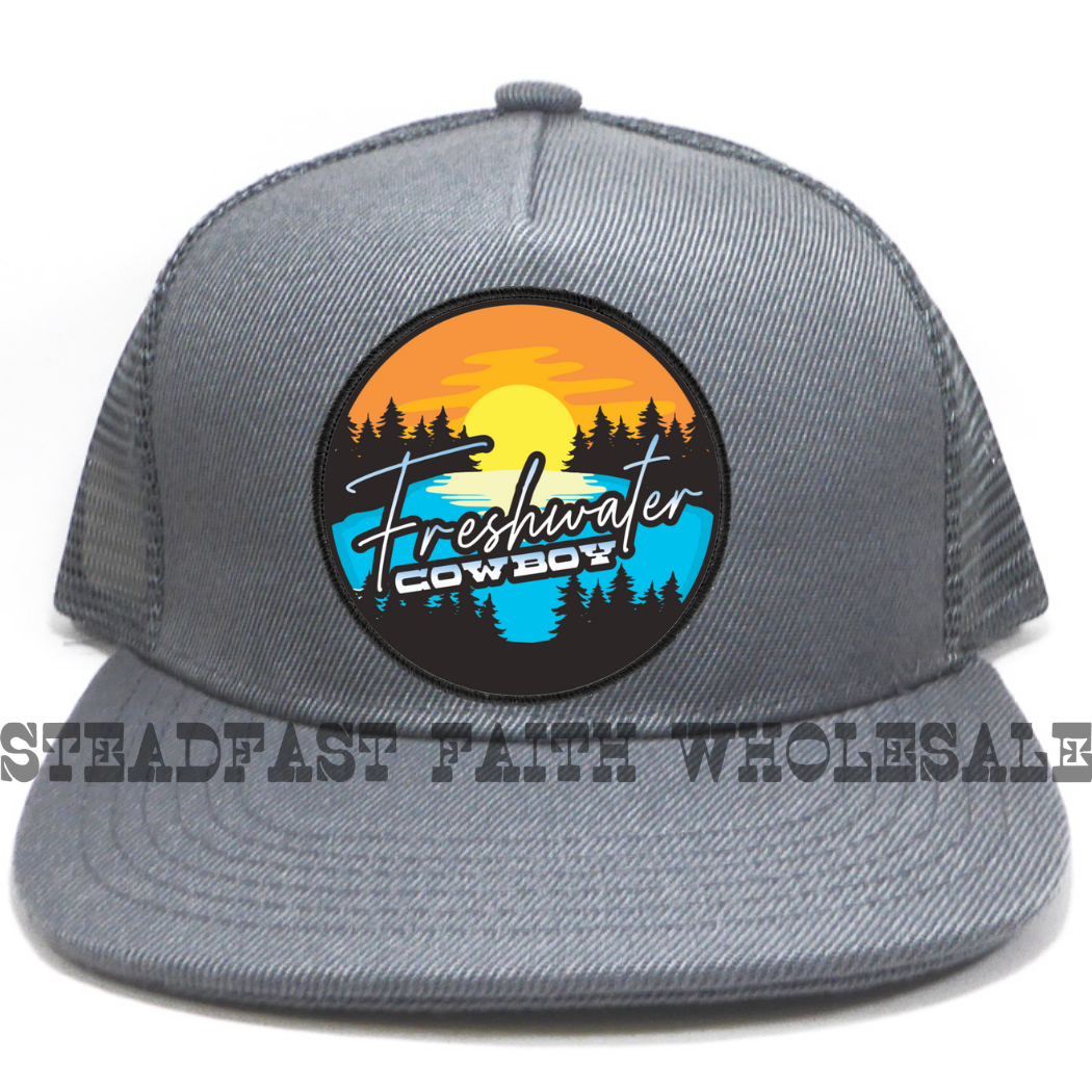 Freshwater Cowboy Patch Cap