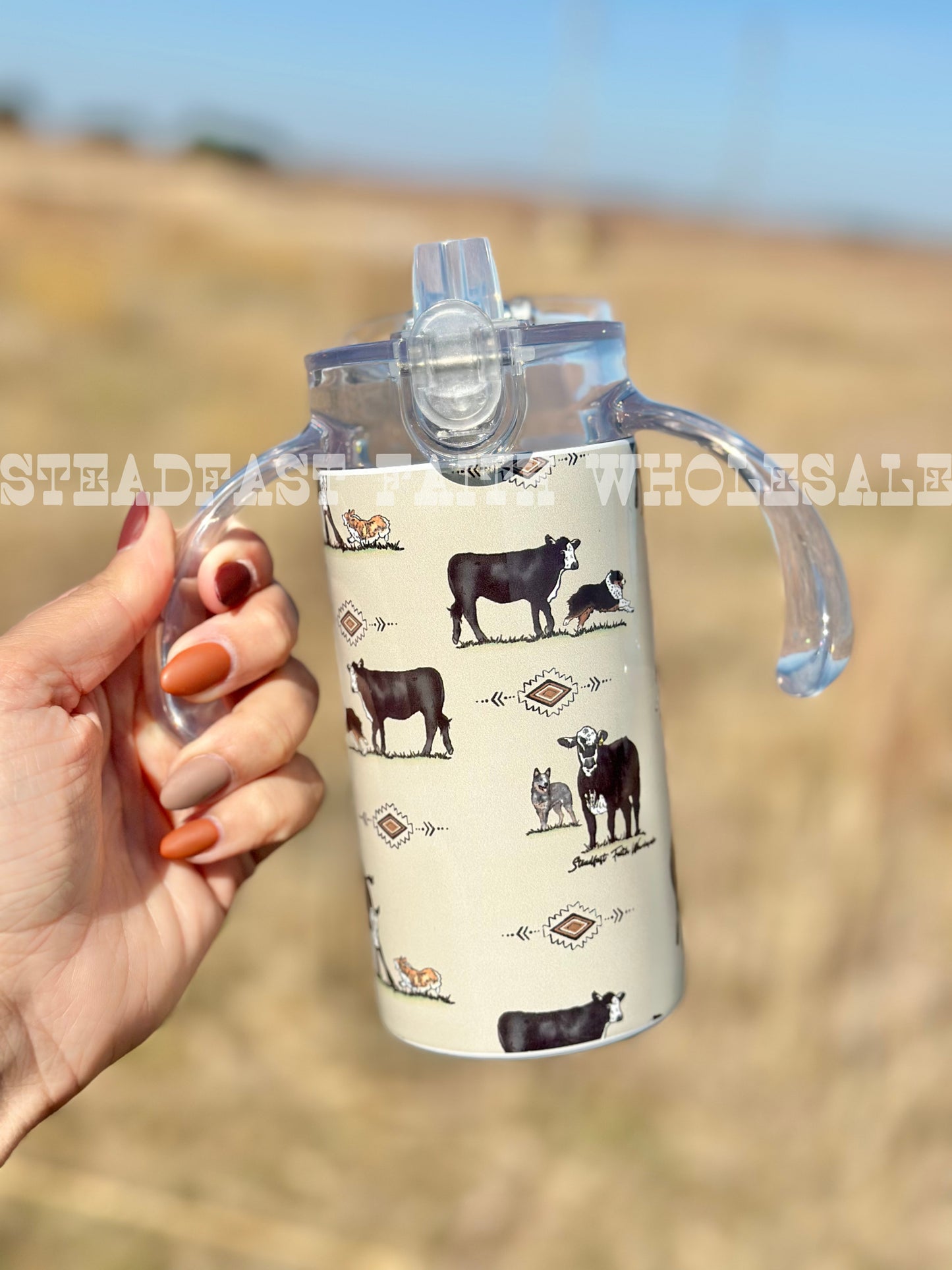 12 oz Stainless Steel Sippy Tumblers