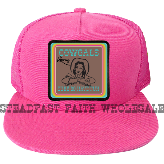 Cowgals Like Us Patch Cap