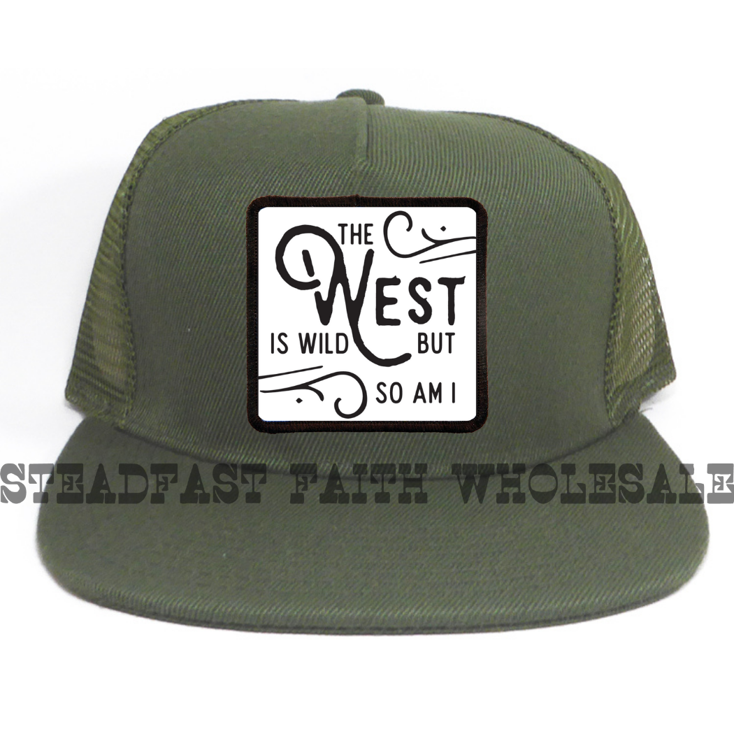 The West Is Wild Patch Cap