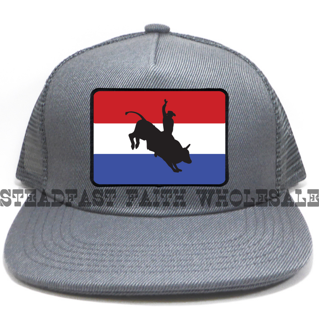 American Buckin' Bulls Patch Cap
