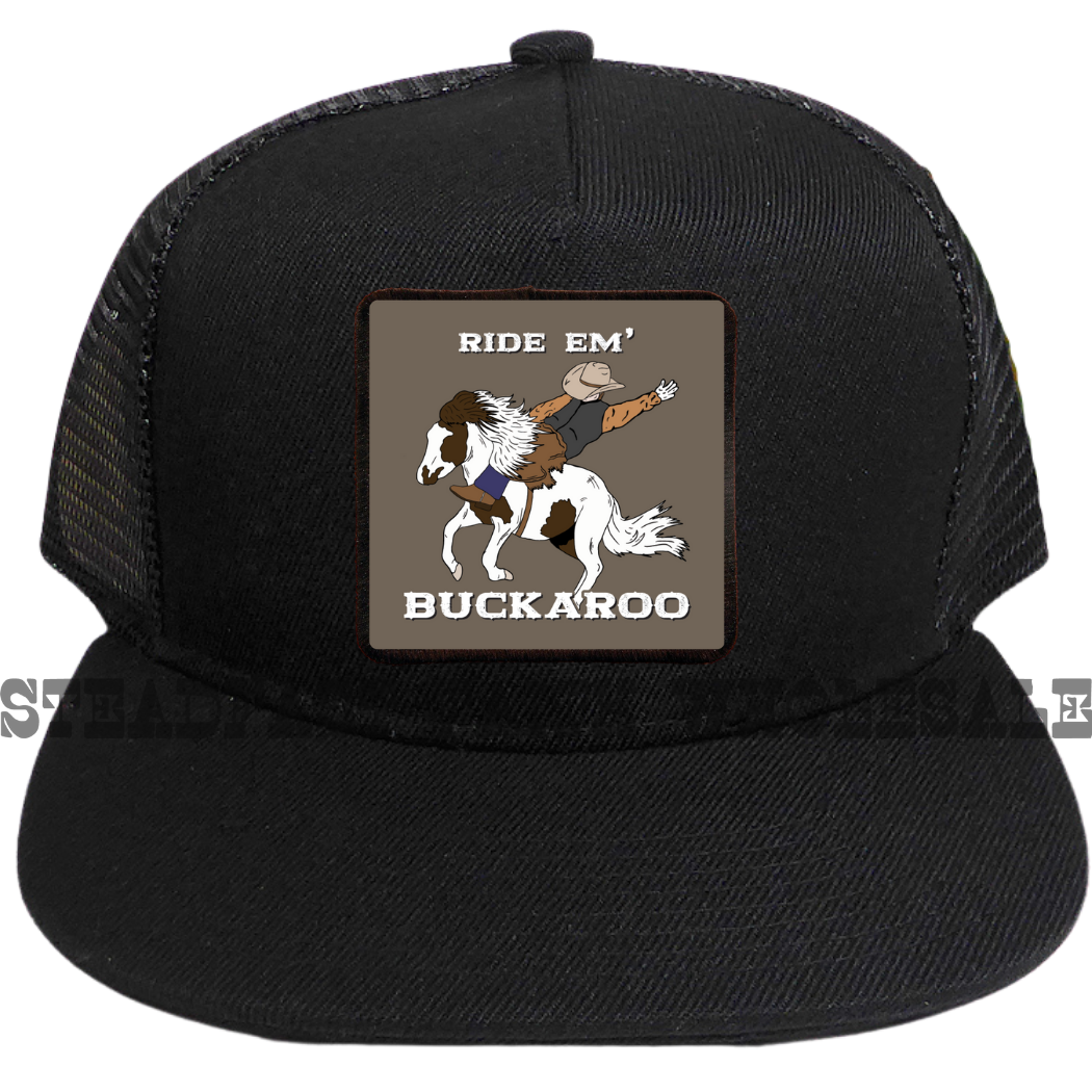 Ride Em Buckaroo Patch Cap