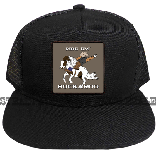 Ride Em Buckaroo Patch Cap